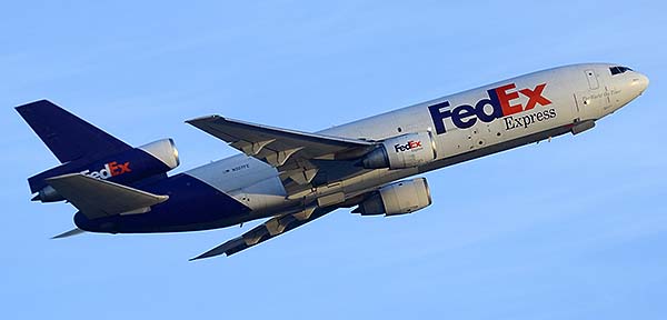FedEx Express McDonnell-Douglas MD-10-30F N307FE, Phoenix Sky Harbor, December 22, 2014